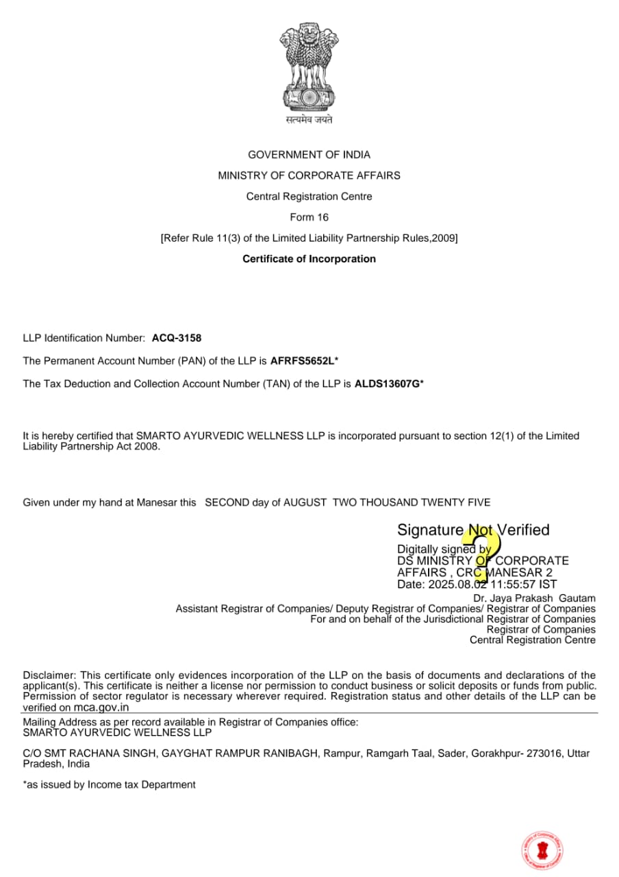 Certificate 1